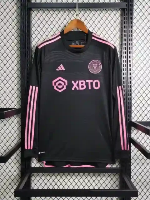 23/24 Inter Miami Long Sleeve Soccer Jersey Away