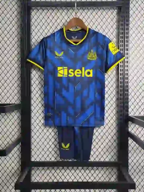 23-24 Kids Newcastle United Soccer Jersey Second Away