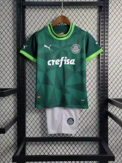 23-24 Kids Palmeiras Soccer Jersey Home