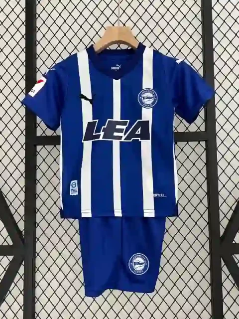 23/24 Kids Alavés Soccer Jersey Home