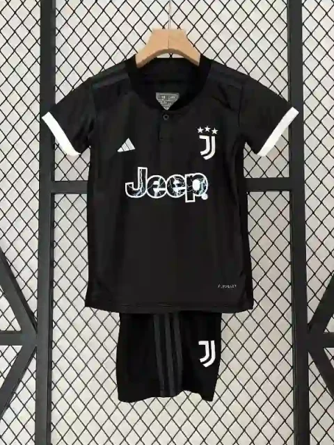 23/24 Kids Juventus Soccer Jersey Second Away