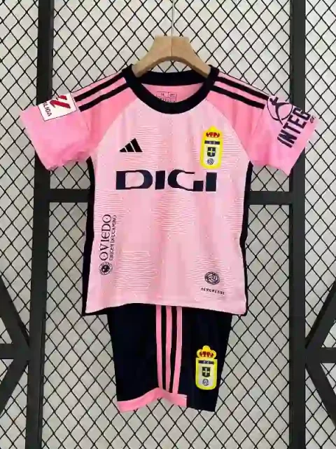 23/24 Kids Real Oviedo Soccer Jersey Away