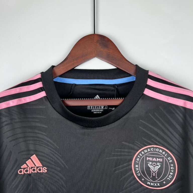 23-24 Long Sleeve Inter Miami Soccer Jersey Away - Image 4