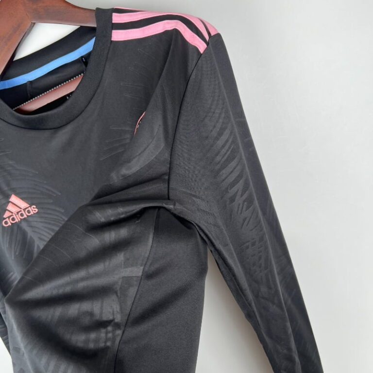 23-24 Long Sleeve Inter Miami Soccer Jersey Away - Image 5