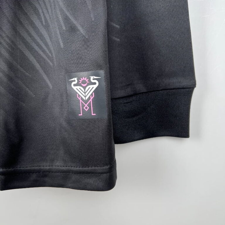 23-24 Long Sleeve Inter Miami Soccer Jersey Away - Image 7