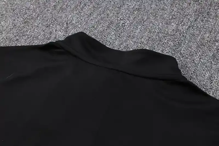23-24 Miami Half Zipper Long Sleeved Black Training Suit - Image 6