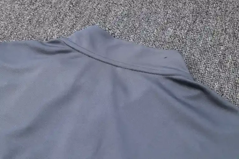 23-24 Miami Half Zipper Long Sleeved Grey Training Suit - Image 5
