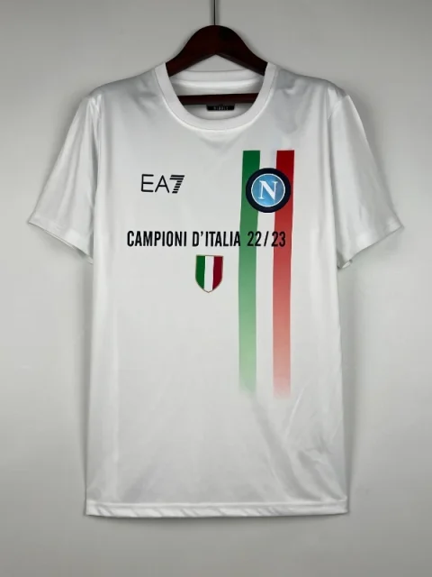 23-24 Naples Champions Version Soccer Jersey