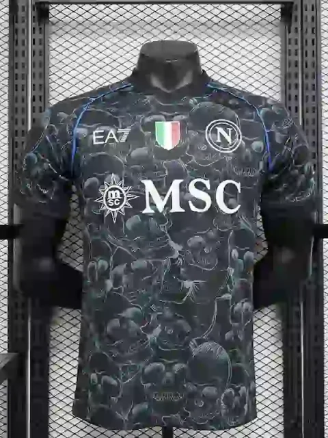 23-24 Player version Naples Halloween Edition Soccer Jersey