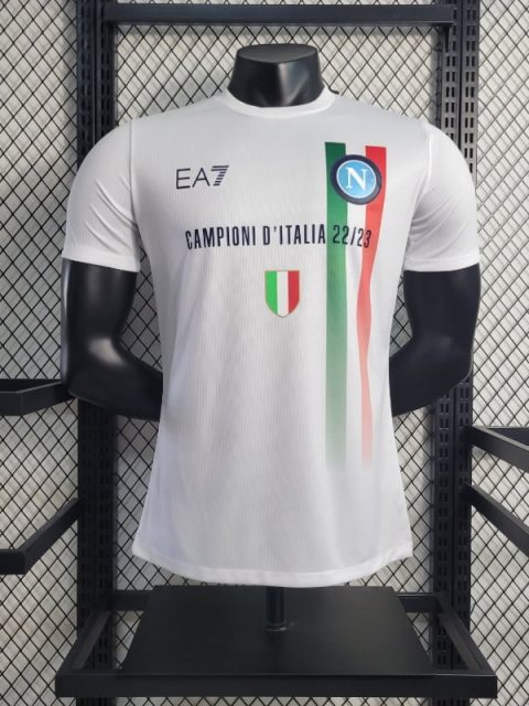 23-24 Players Naples Champions Edition Soccer Jersey