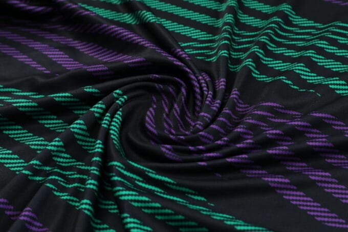 23-24 Real Madrid Purple Green Training Vest - Image 5