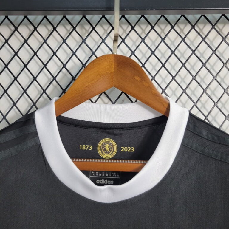 2023 Scotland 150 Anniversary Black Soccer Jersey - Image 4
