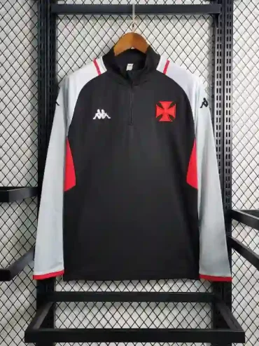 23-24 Vasco da Gama Long Sleeved Training Suit Black