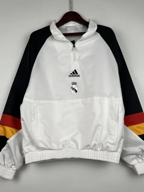 23-24 Windbreaker Real Madrid White