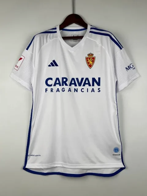 23-24 Zaragoza Soccer Jersey Home
