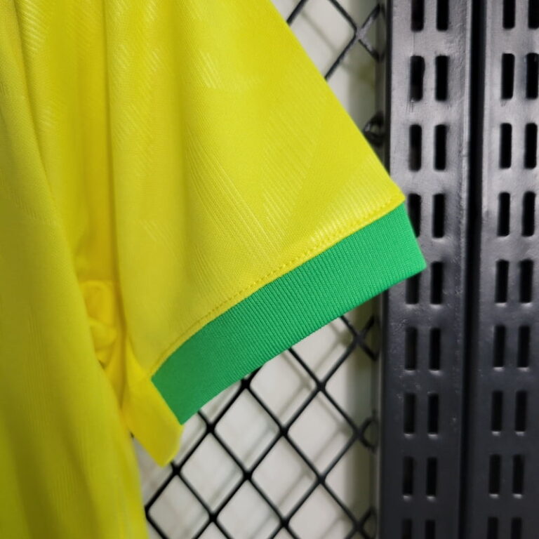 2023 Kids Brazil Soccer Jersey Home - Image 5