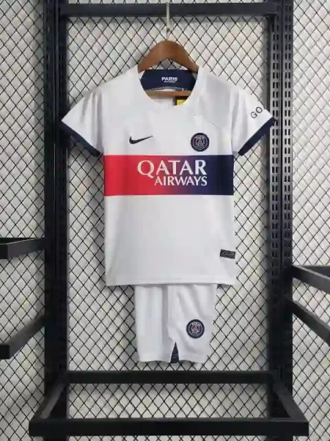 23-24 Kids PSG Soccer Jersey Away