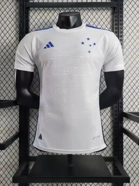 23-24 Player Cruzeiro White Soccer Jersey Away