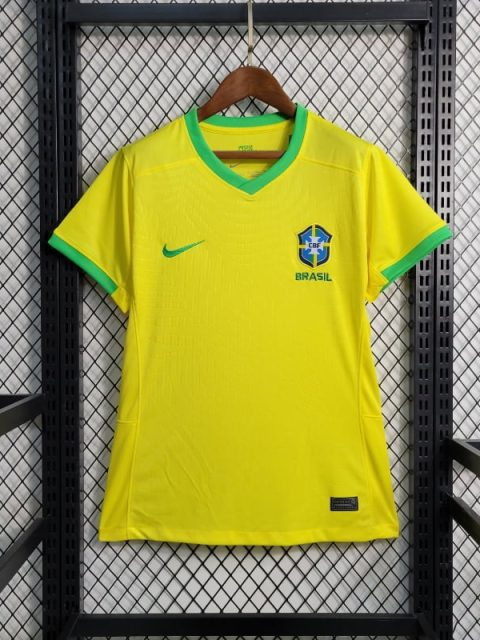 2023 Women’s Brazil Soccer Jersey Home
