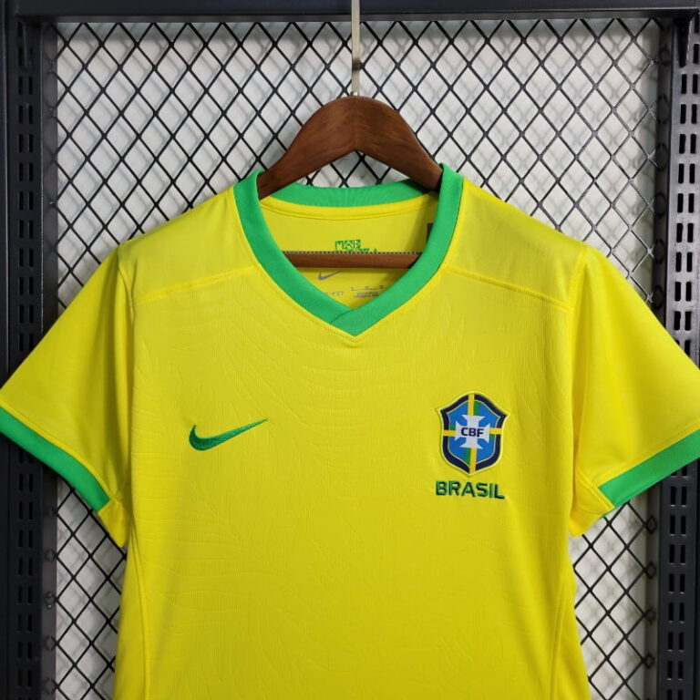 2023 Women’s Brazil Soccer Jersey Home - Image 6