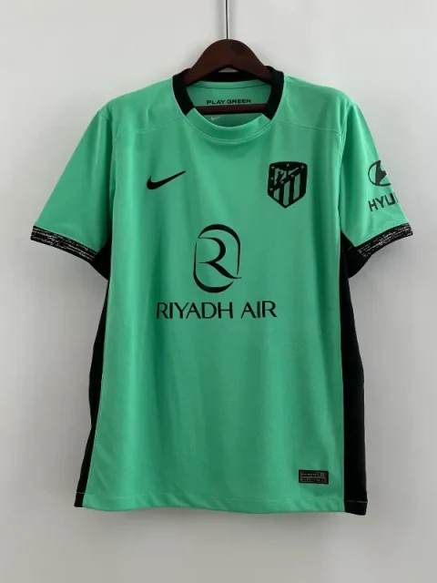 23-24 Atletico Madrid Soccer Jersey Second Away