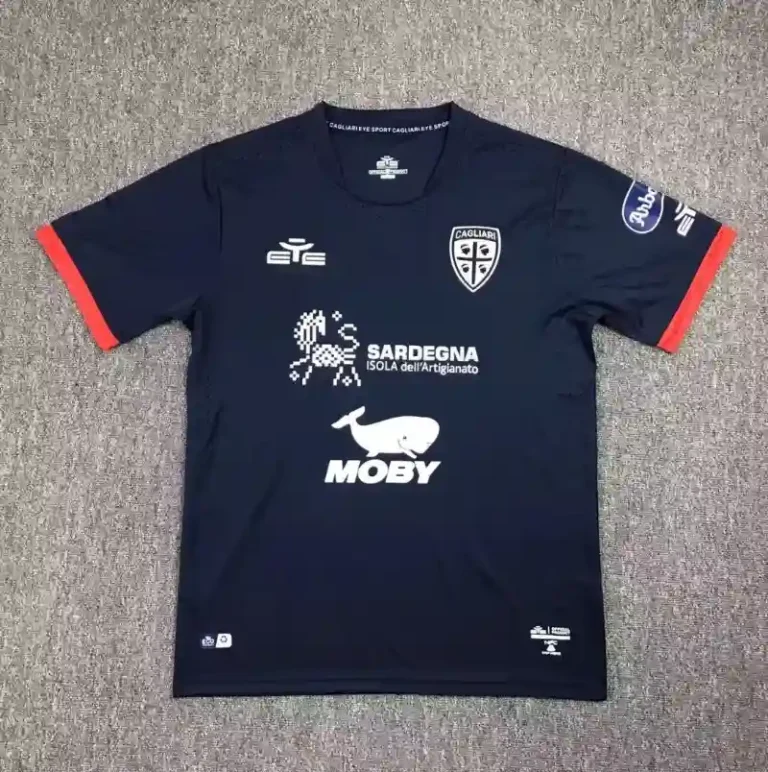 23/24 Cagliari Calcio Soccer Jersey Second Away