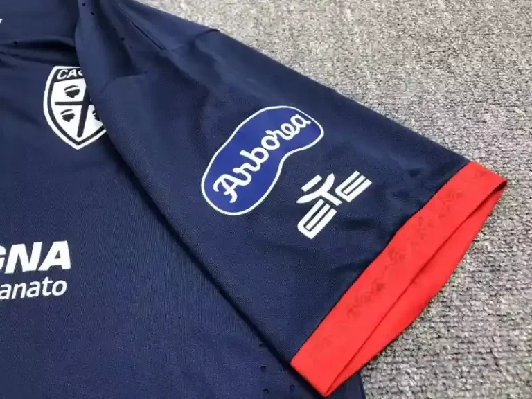 23/24 Cagliari Calcio Soccer Jersey Second Away - Image 2