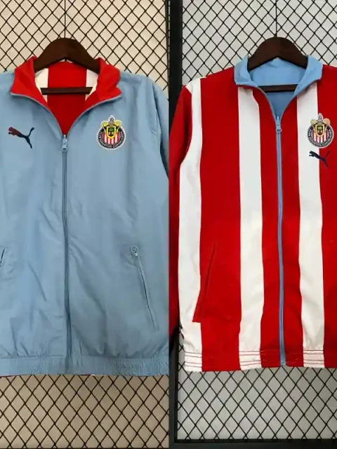 23/24 Chivas Guadalajara CD (Women) Trench Coat Reversible