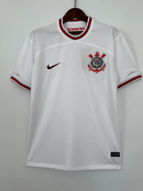 23-24 Corinthians Soccer Jersey Home