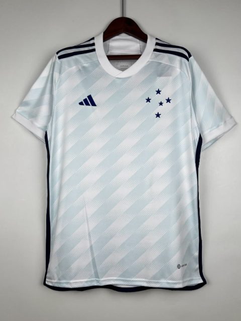 23-24 Cruzeiro Soccer Jersey Away