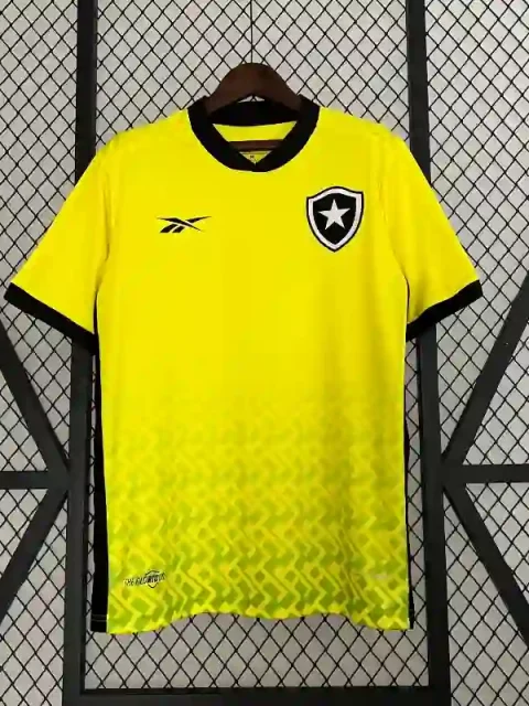 23/24 Goalkeeper Botafogo Yellow Soccer Jersey