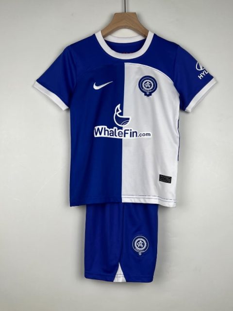23-24 Kids Atletico Madrid Soccer Jersey Away