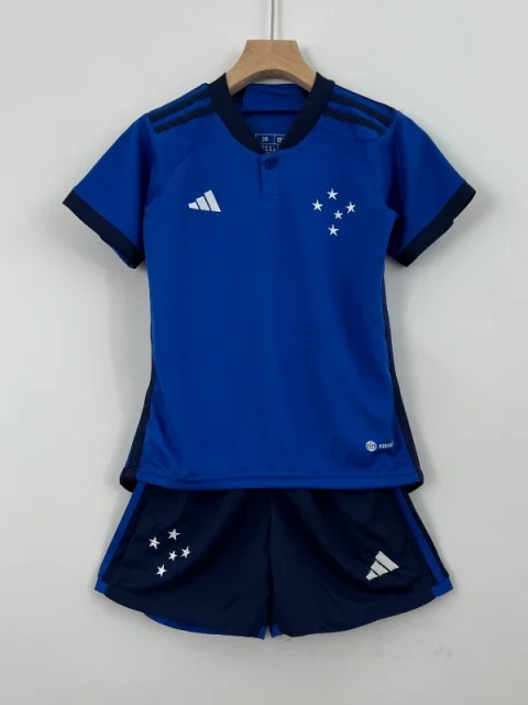 23-24 Kids Cruzeiro Soccer Jersey Home