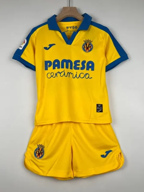23-24 Kids Villarreal Commemorative Soccer Jersey