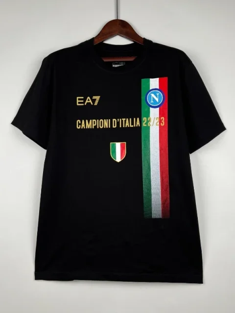23-24 Naples Black Soccer Jersey