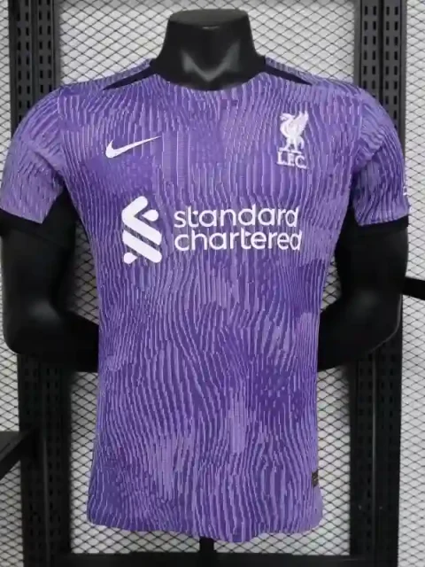 23/24 Players Liverpool Soccer Jersey Second Away