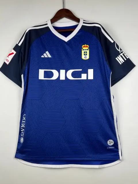 23-24 Real Oviedo Soccer Jersey Home