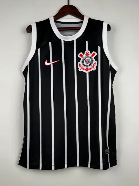 23-24 Vest Corinthians Soccer Jersey Away