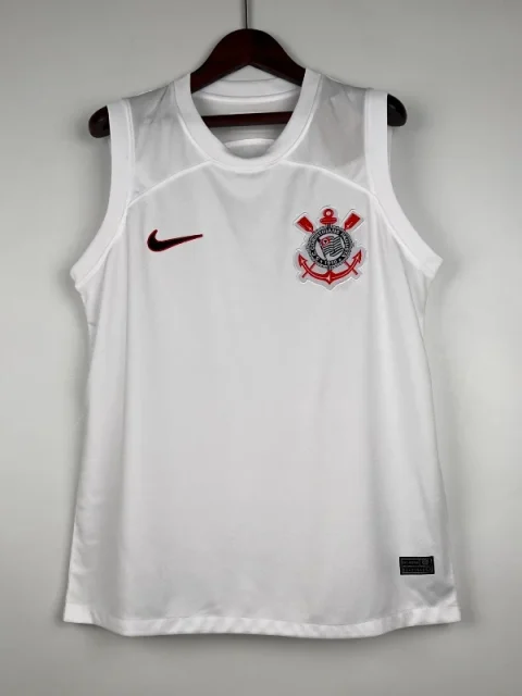 23-24 Vest Corinthians Soccer Jersey Home