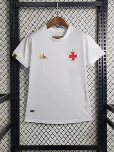 23/24 Women’s Vasco da Gama Goalkeeper White Soccer Jersey