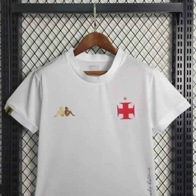 23/24 Women’s Vasco da Gama Goalkeeper White Soccer Jersey - Image 4