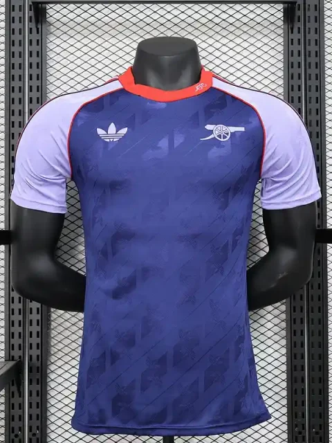 24/25 Player Arsenal Purple Retro Model Soccer Jersey