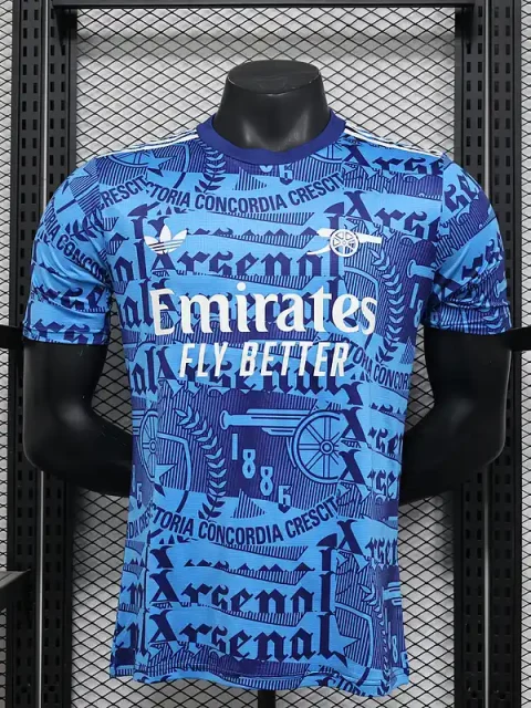 24/25 Player Arsenal Special Edition Blue Soccer Jersey