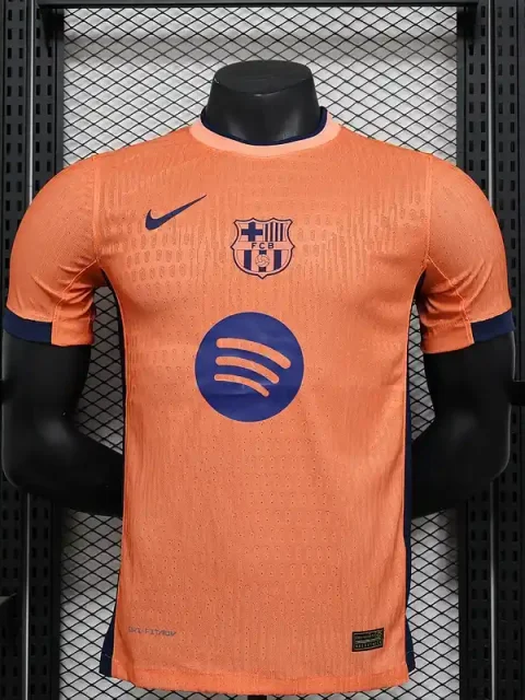 24/25 Player Version Barcelona Orange Special Edition Soccer Jersey