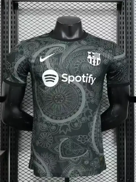 24/25 Player Version Barcelona Black Special Soccer Jersey