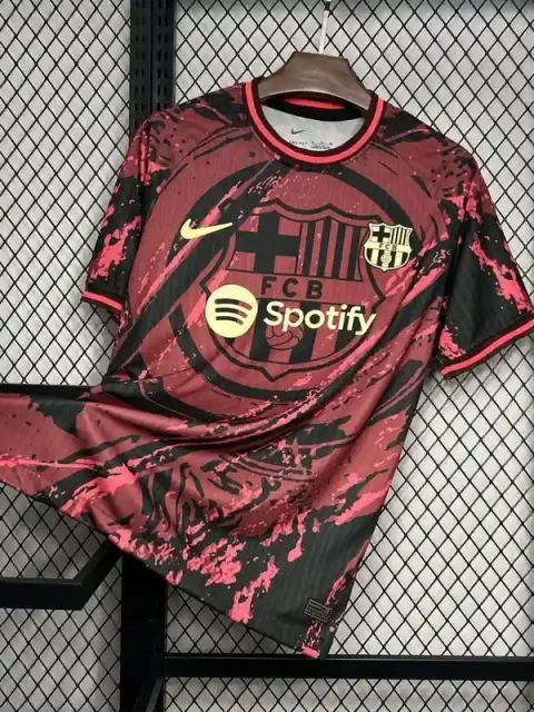 24/25 Barcelona Red Special Version Soccer Jersey