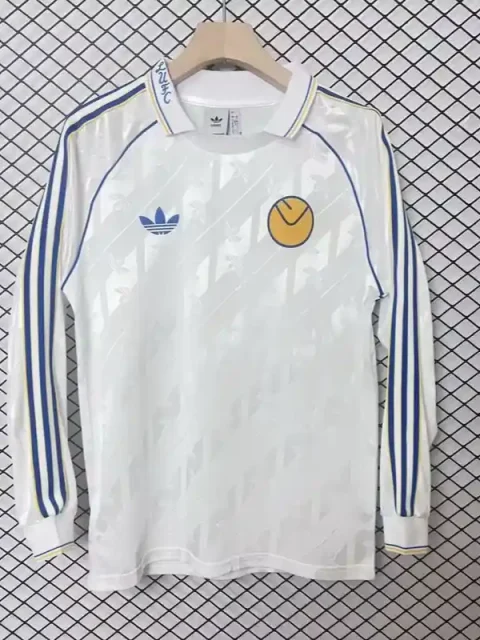 24/25 Leeds United White Special Long Sleeve Soccer Jersey