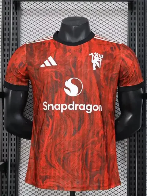 24/25 Player Version Manchester United Red Special Soccer Jersey