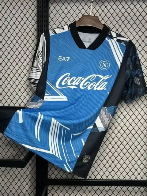 24/25 Naples Coca-Cola Joint Edition Soccer Jersey
