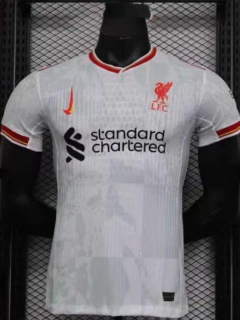 24/25 Player Version Liverpool Soccer Jersey Second Away